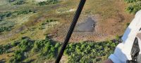 Botswana - Flug über das Delta mit Open Door Helicopters