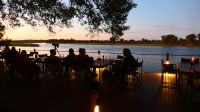 Namibia - Ndhovu River Lodge - Abendstimmung am Okavango