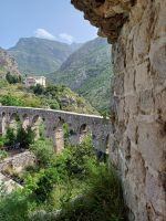 Blick zur steinernen Brücke von Stari Bar