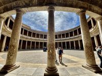 in der Alhambra - Palast von Karl V