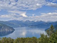 Tag 5 - Blick auf den Innvikfjord