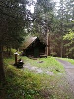 Eine alte Heuhütte
