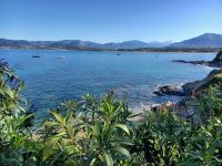 Meerblick vom Hotel U Paradisu nach Ajaccio