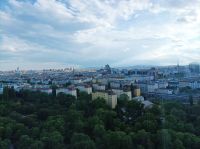Blick vom Riesenrad auf Wien