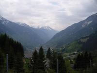 Rueckreise am San Bernardino Pass