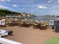 elegante Drehung auf der Saône