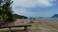 62. Strand am Bako Nationalpark
