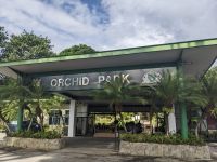 148. Spaziergang zum Orchideengarten Kuching