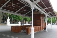 frühere Anlande-Stelle der Schiffcontainer