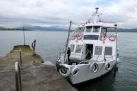 unser Schiff in Santona