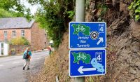 107 Wanderweg zu den Jersey War Tunnels