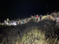 Abstieg vom Stromboli in der Nacht