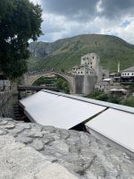 Die wieder hergestellte Brücke in Mostar