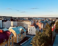 Tag 3 -Blick über Sundsvall