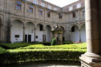 im Parador in Santiage de Compostela