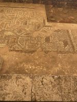 Mosaike in der Ausgrabung Mediana
