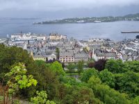 Ålesund - Ausblick vom Hausberg Aksla