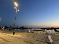 letzter Blick auf die Uferpromenade von Tulcea