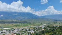 Der Blick von der Burg in Gjirokastra