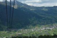 Abfahrt mit der Umlaufgondelbahn nach Grindelwald