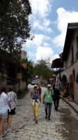 Die Basarstraße in Kruja