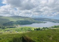 Irland, Dún Lúiche - Blick auf Dunlewy