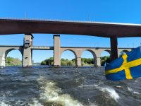 Stockholm. Unter den Brücken