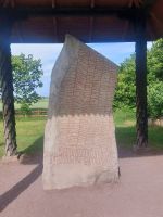 Schweden Rad 2024: Runenstein von Rök