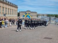 Stockholm - Wachablösung am Königlichen Schloss 