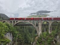 Tag 1 - Rhätische Bahn auf dem Solis-Viadukt