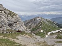 Tag 6 - Ankunft steilste Zahnradbahn der Welt auf dem Pilatus-Gipfel