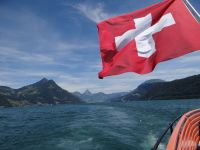 Könnte man doch ewig so weiterfahren auf dem Vierwaldstätter See.