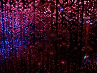 Die Klang- und Lichtinstallation ...