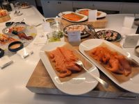 Stockholm. Smörgåsbord im Grand Hotel