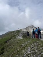 Am Ruhetag: Aufstieg zum Niederen Burgstall