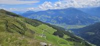 Blick ins Zillertal und zur Geosalm