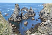 die Felsnadeln von Port-Coton