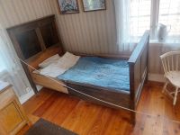 Schweden Rad 2024: Katthult - das Bett des Knechtes