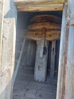 Schweden Rad 2024: Insel Øland - Windmühlen von Lerkaka - Blick in den Innenraum