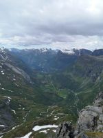 1400 m über Geiranger - Dalsnibba