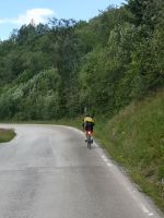 Viele Kilometer waren wir eine Eskorte