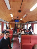 Flambahn - wir teilen uns den Wagon mit den lauten Chinesen