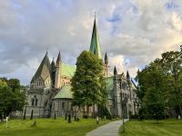 Tag 3 - Abendlicher Spaziergang durch Trondheim, Nidarosdom