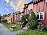 Tag 3 - Abendlicher Spaziergang durch Trondheim, Bakklandet