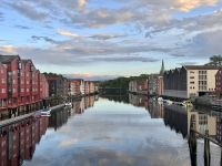 Tag 3 - Abendlicher Spaziergang durch Trondheim, Speicherhäuser