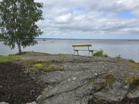 Blick auf den großen Vänern See