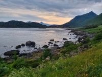 Abendstimmung in Mortsund... (heute ganz anders als gestern)