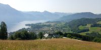 Tag 7 Panoramablick auf den Traunsee vom Gmundnerberg
