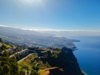 Aussicht nach Osten vom gläsernen Skywalk am Cabo Girao