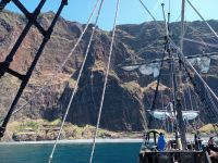 Mit der Santa Maria westlich von Funchal